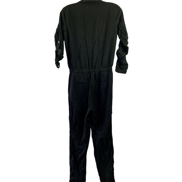 Lou & Grey Women's Black Long Sleeve Jumpsuit - Picture 2 of 7